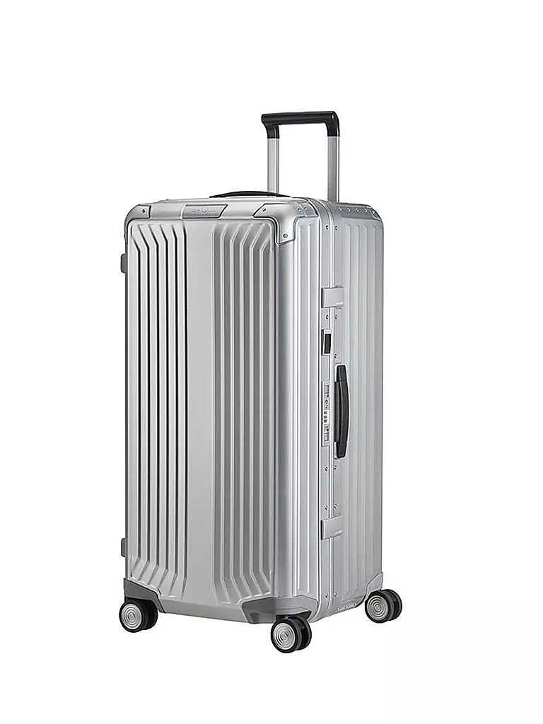 SAMSONITE Trolley Lite Box Alu Trunk 80cm aluminium  silber