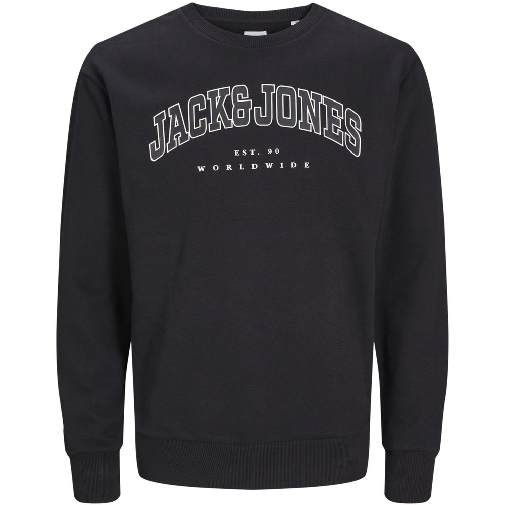 Køb Jack & Jones Junior Black caleb Varsity Sweatshirt