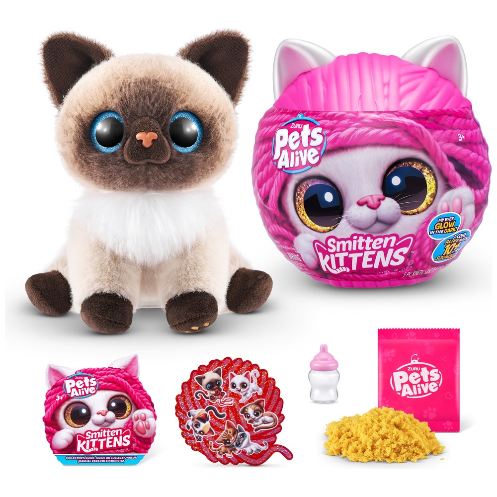 Pets Alive Interactive Smitten Kitten Plüschtier-Sortiment von ZURU