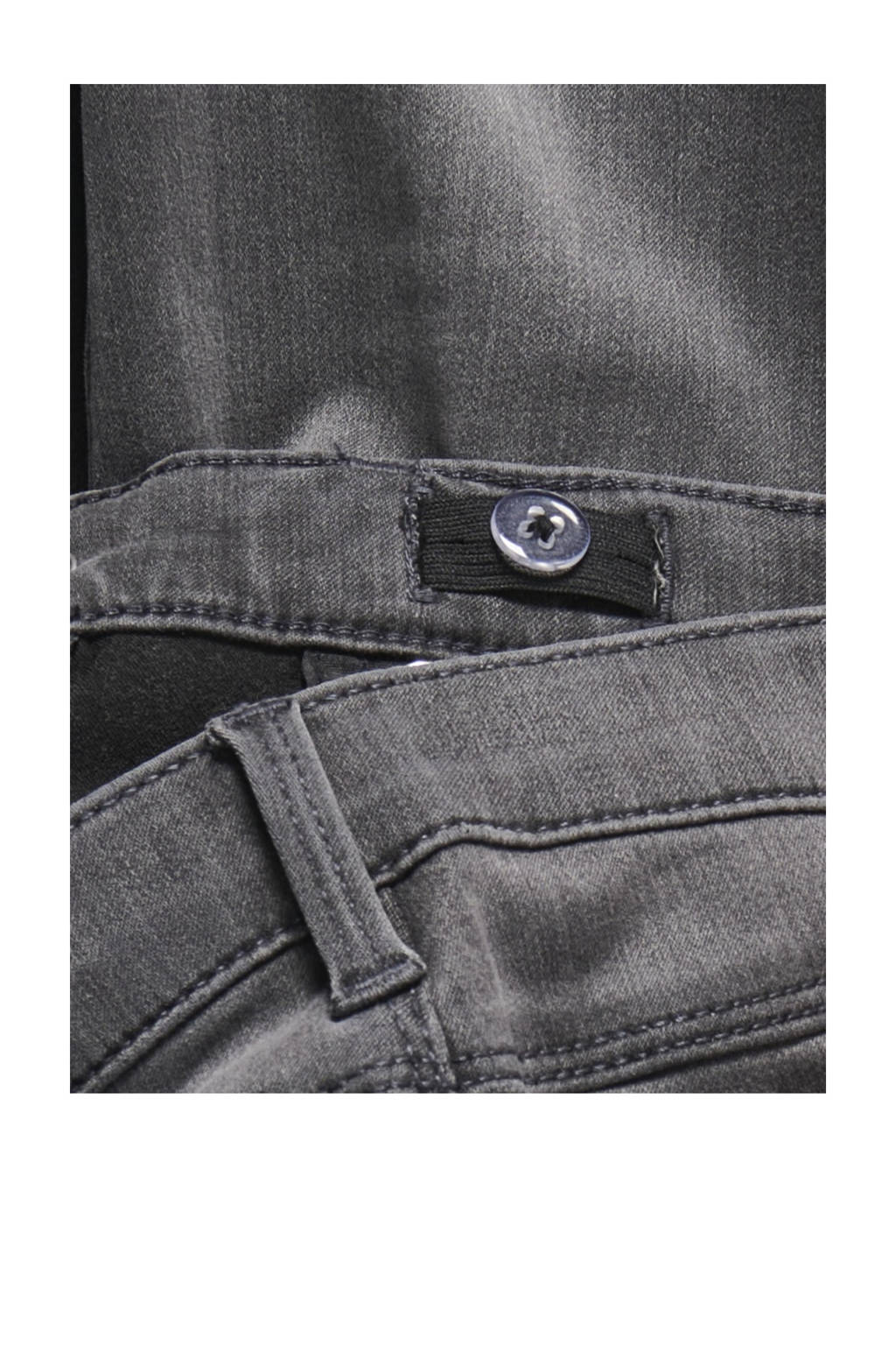 KIDS ONLY GIRL high waist flared jeans grey denim