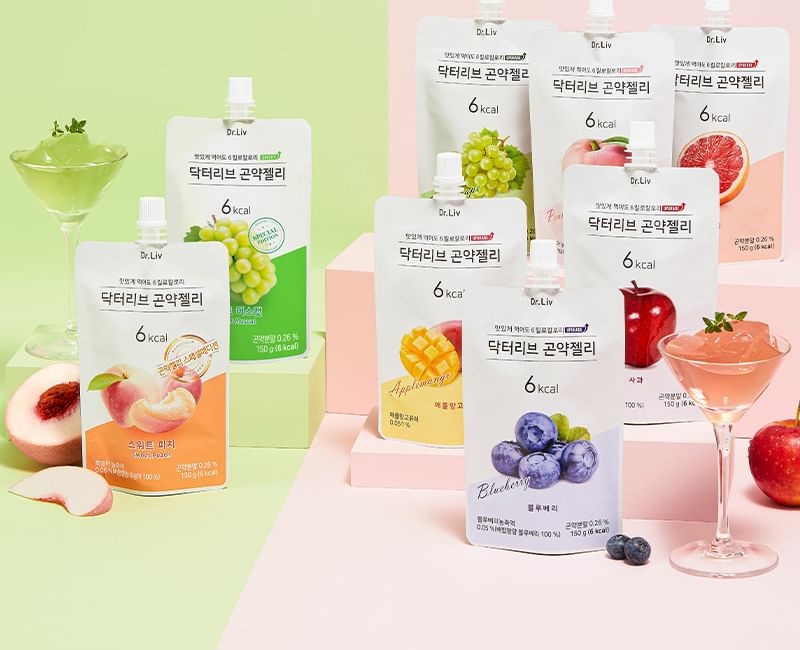 Dr.Liv - Konjac Jelly - 5 soorten
