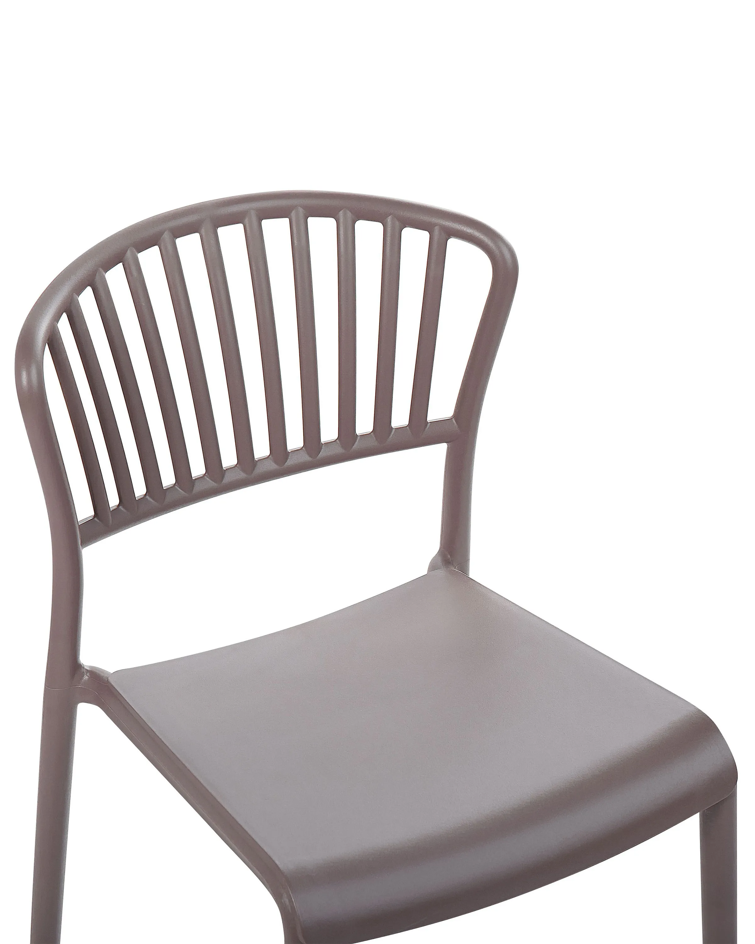 Set van 4 tuinstoelen GELA Taupe