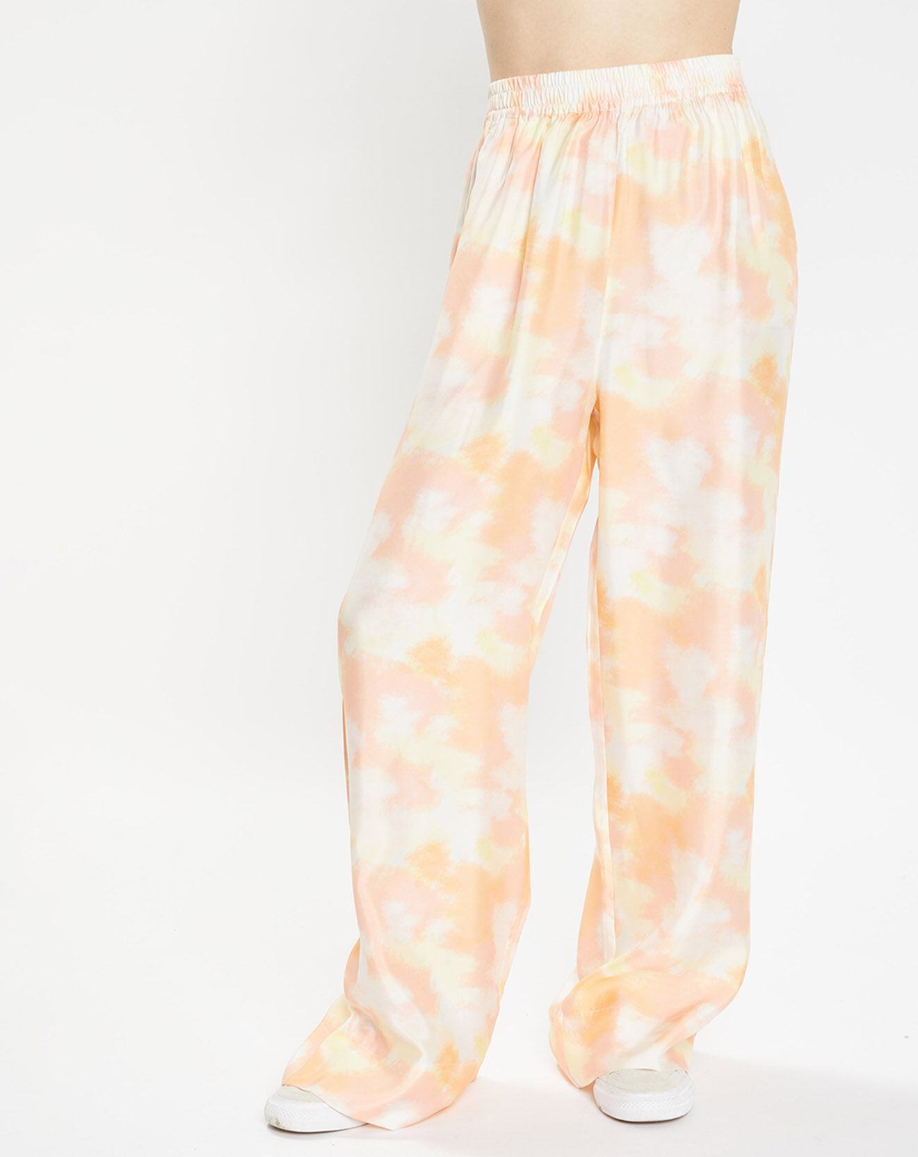 Galeries Lafayette Pantalon Porto imprimé multicolore