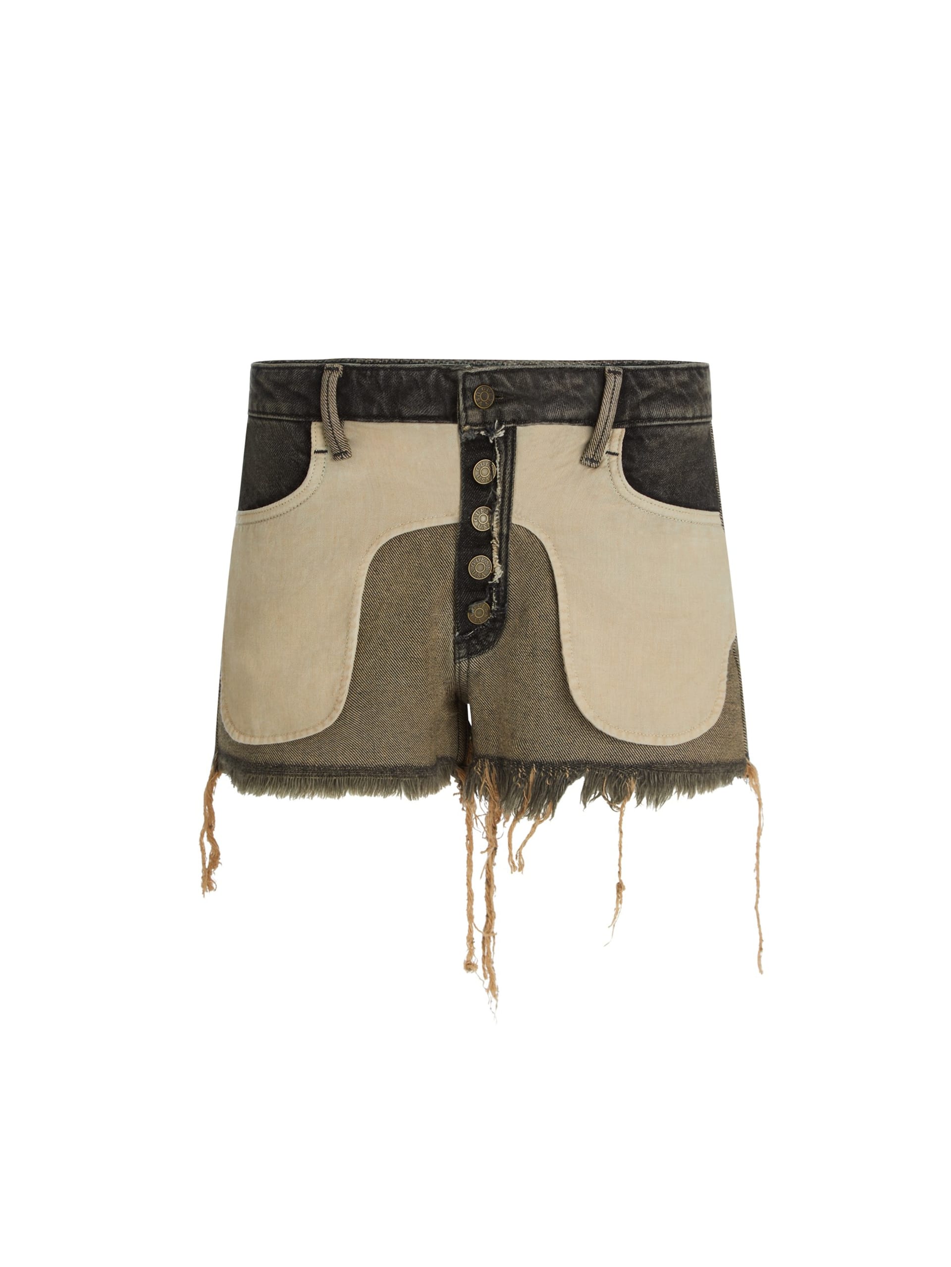 short jeans invertido