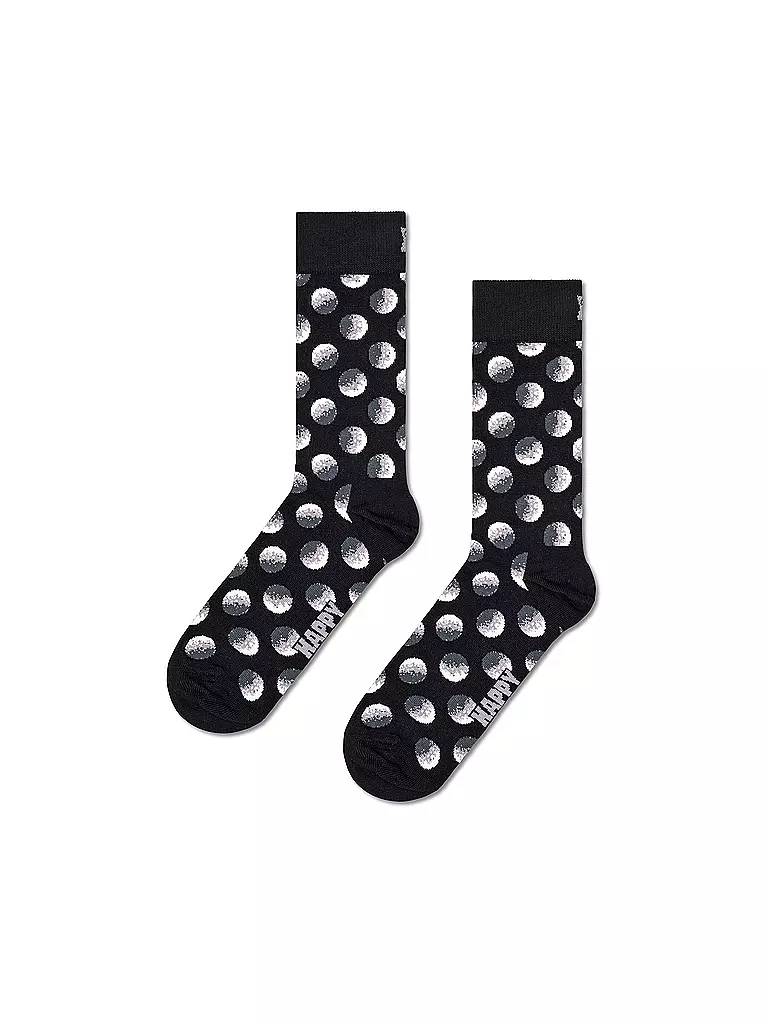 HAPPY SOCKS Herren Geschenkbox Socken BLACK & WHITE 3er Pkg 41-46 black schwarz