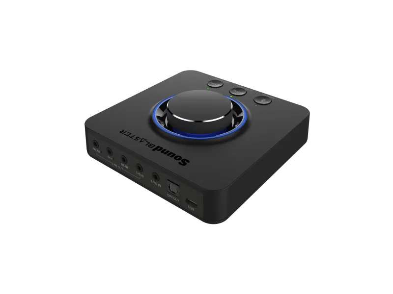 Creative Sound Blaster X3 - USB DAC - 32 bit - 192 kHz - 7.1 - USB-C - Creative Super X-Fi