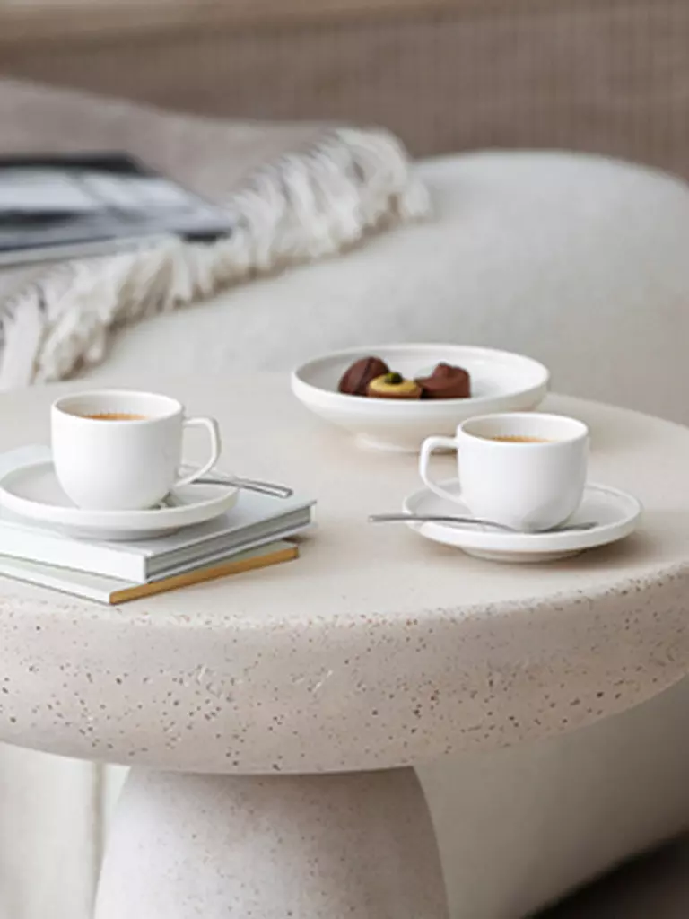 VILLEROY & BOCH Espressountertasse AFINA 11,5cm weiss