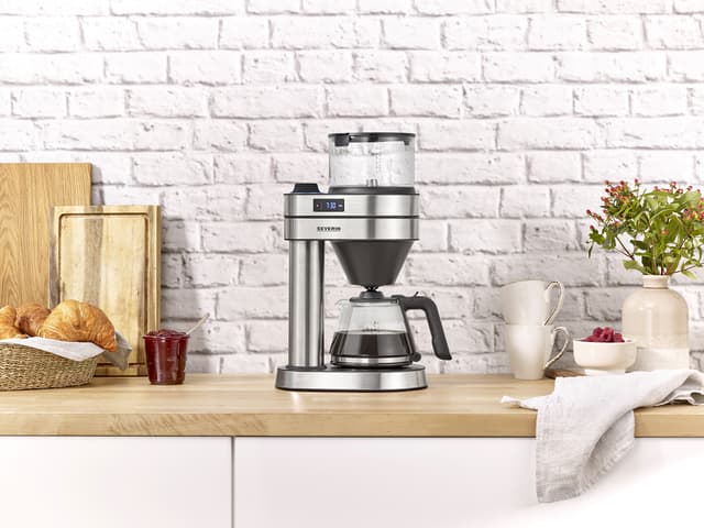 Severin Caprice Kaffemaskine 1450 watt Stål