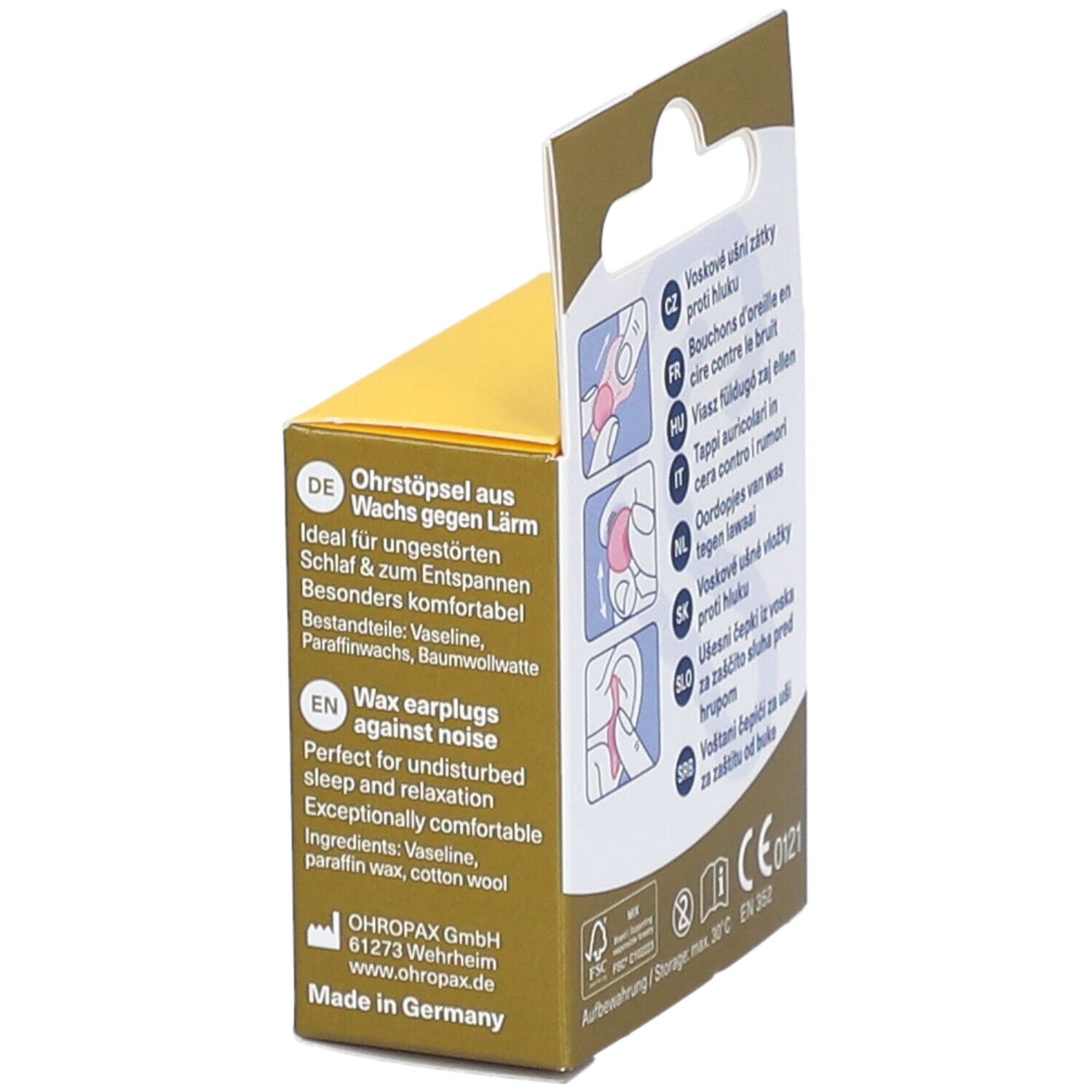 OHROPAX® Classic Wachs Vor-Ohr Stöpsel