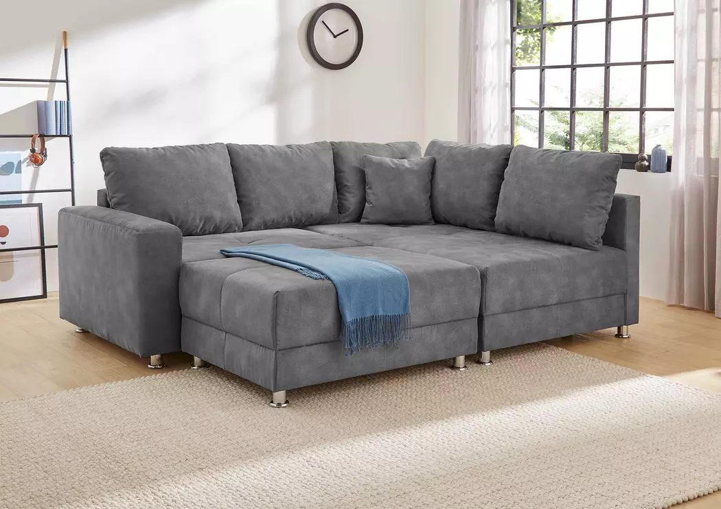 Ecksofa mit Hocker Almeria