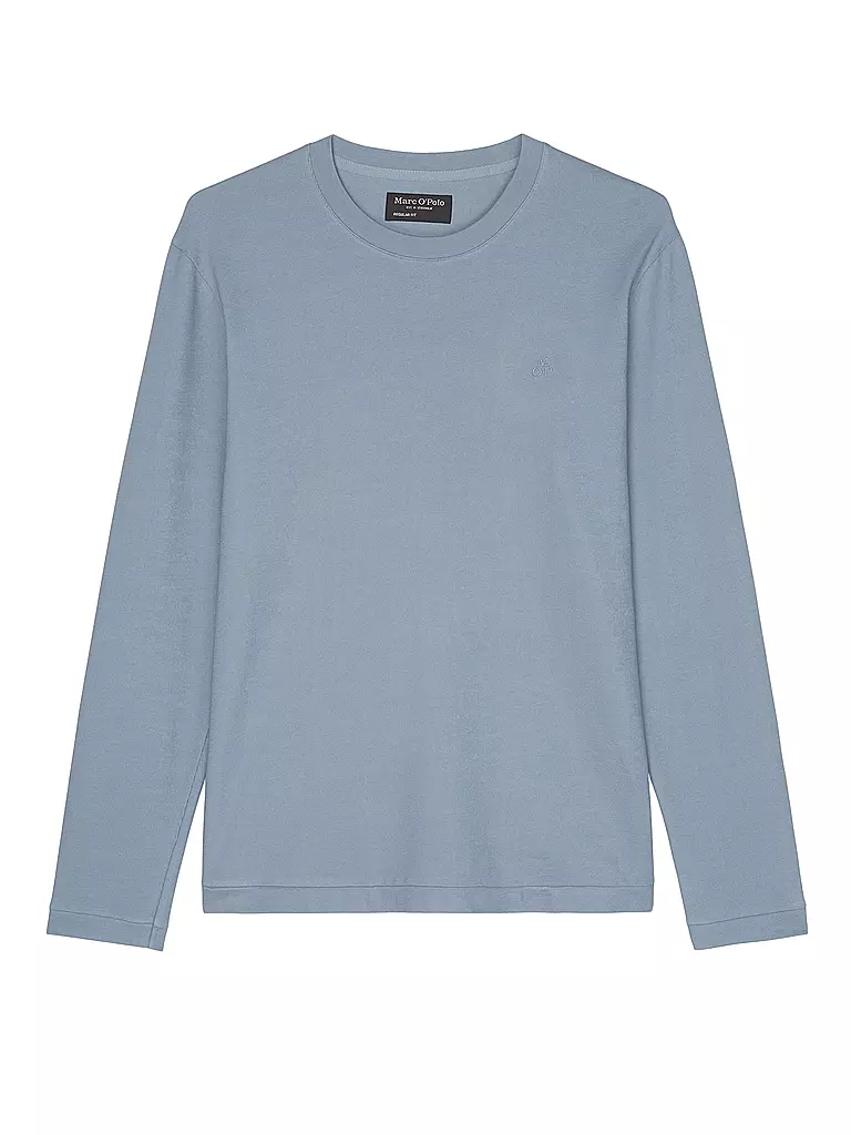 MARC O'POLO Langarmshirt hellblau