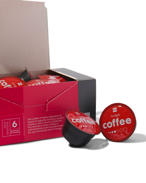 16 capsules de café lungo