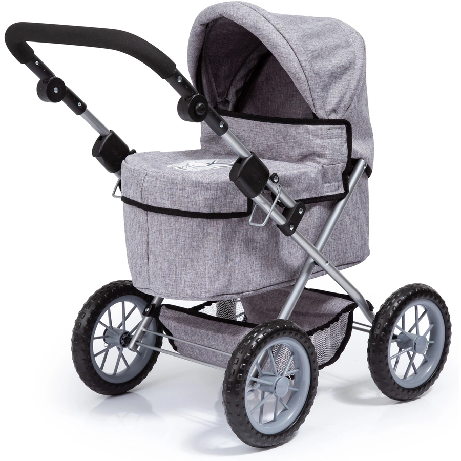 bayer Design Puppenwagen Trendy grau, mit Krone