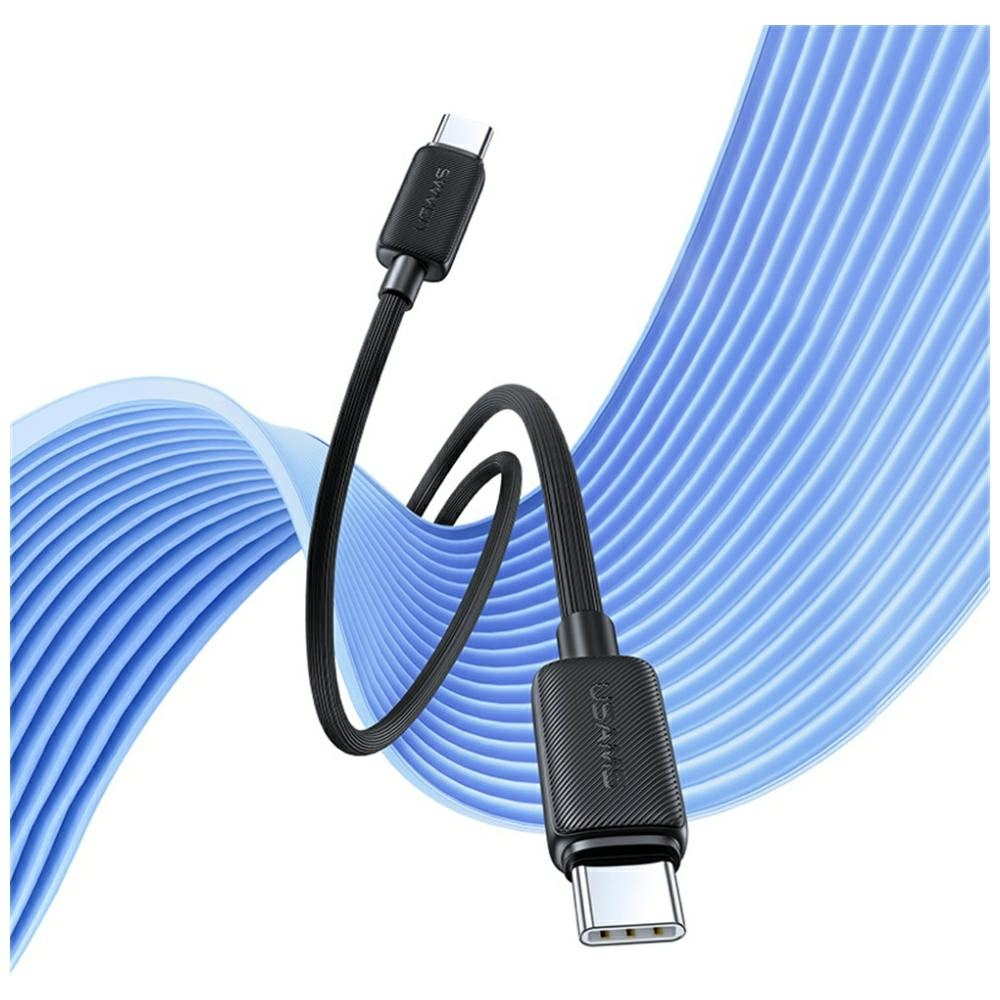 (1m) 60W USB C auf USB C Ladekabel Datenkabel Fast Charge (USA001599) - Schwarz