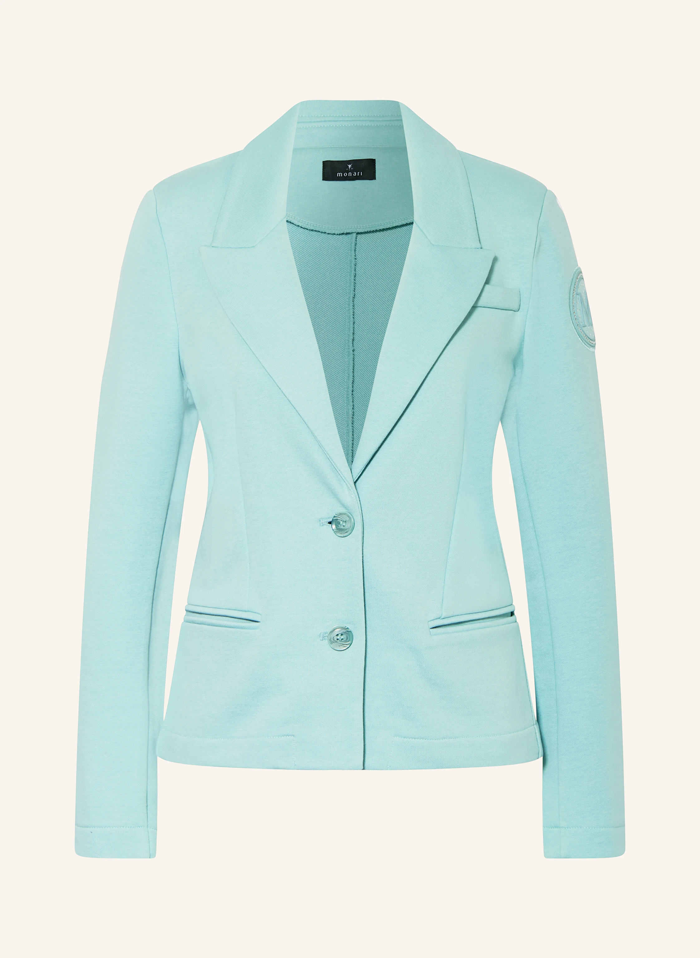 monari Jerseyblazer mit Schmucksteinen