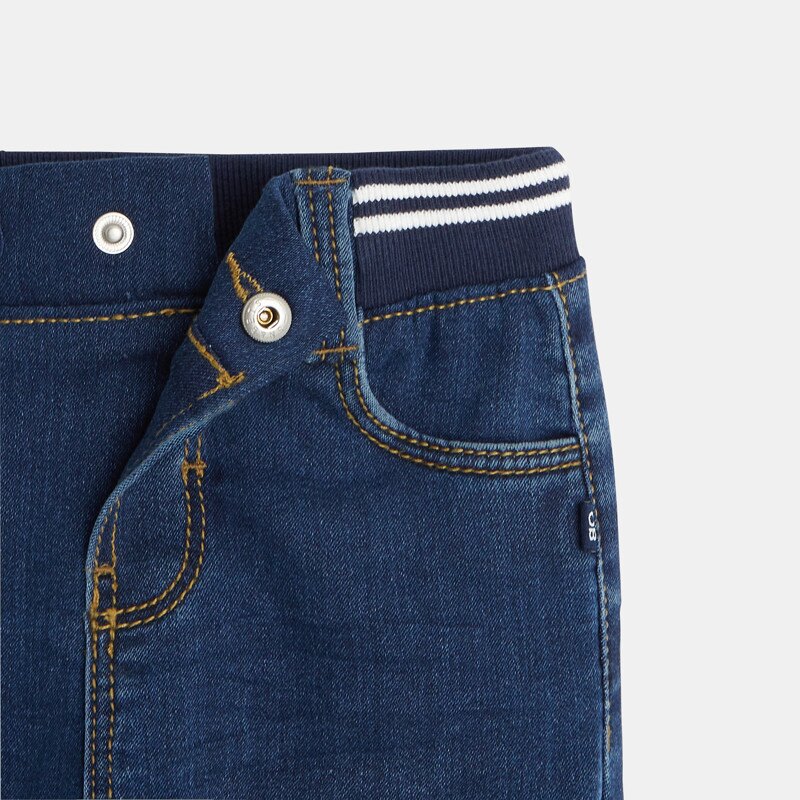Jean denim confort ultra stretch bleu bébé garçon Bleu