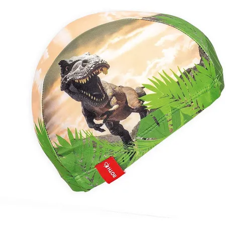 Roth Badekappe Kinder Tyrannosaurus, 21 x 19 cm