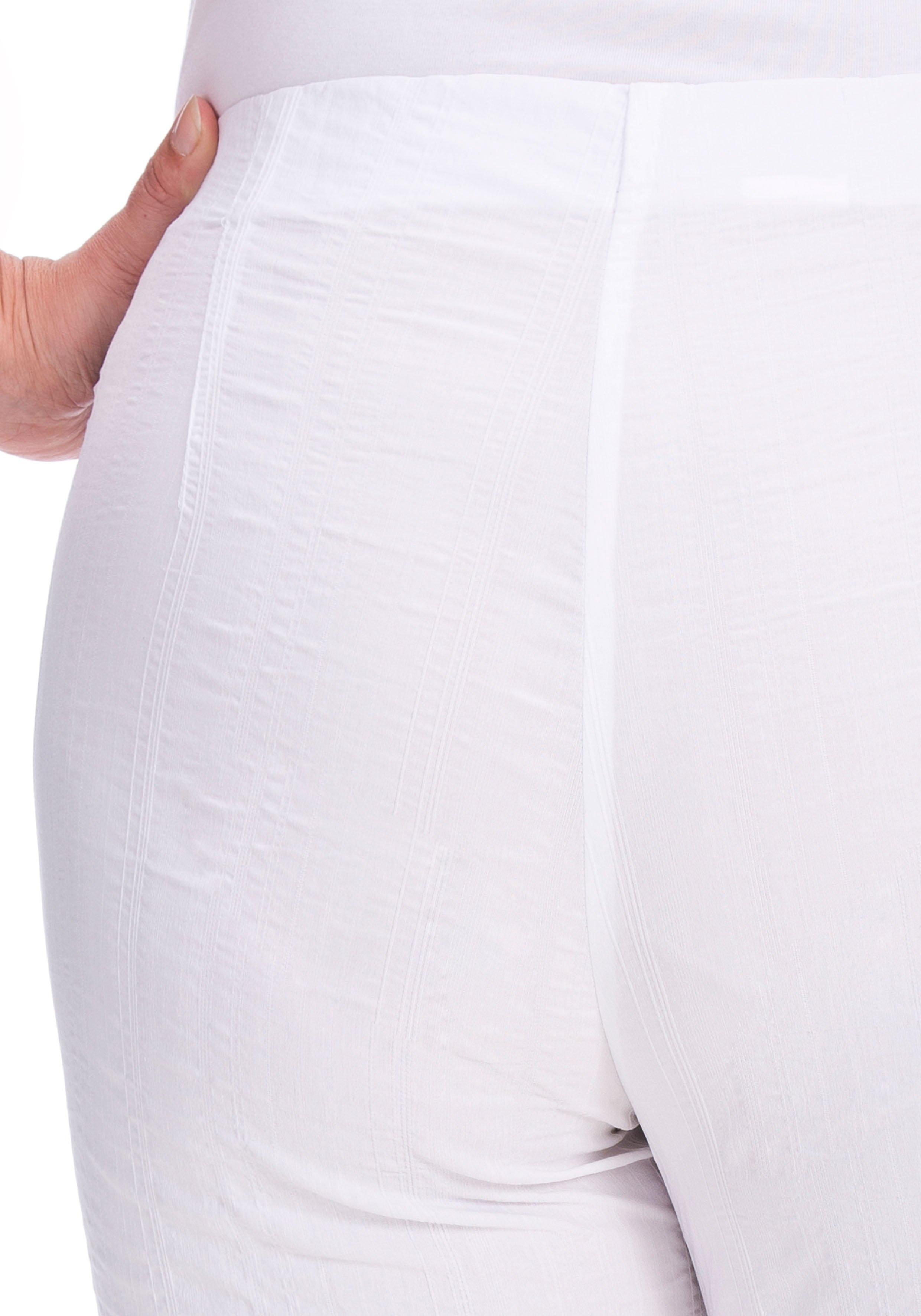 Caprihose mit Schlupfbund, in bügelfreier Qualität