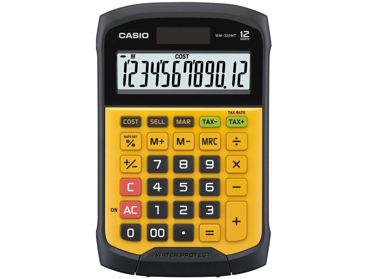 Bordregner Casio WM-320MT 12 cifre