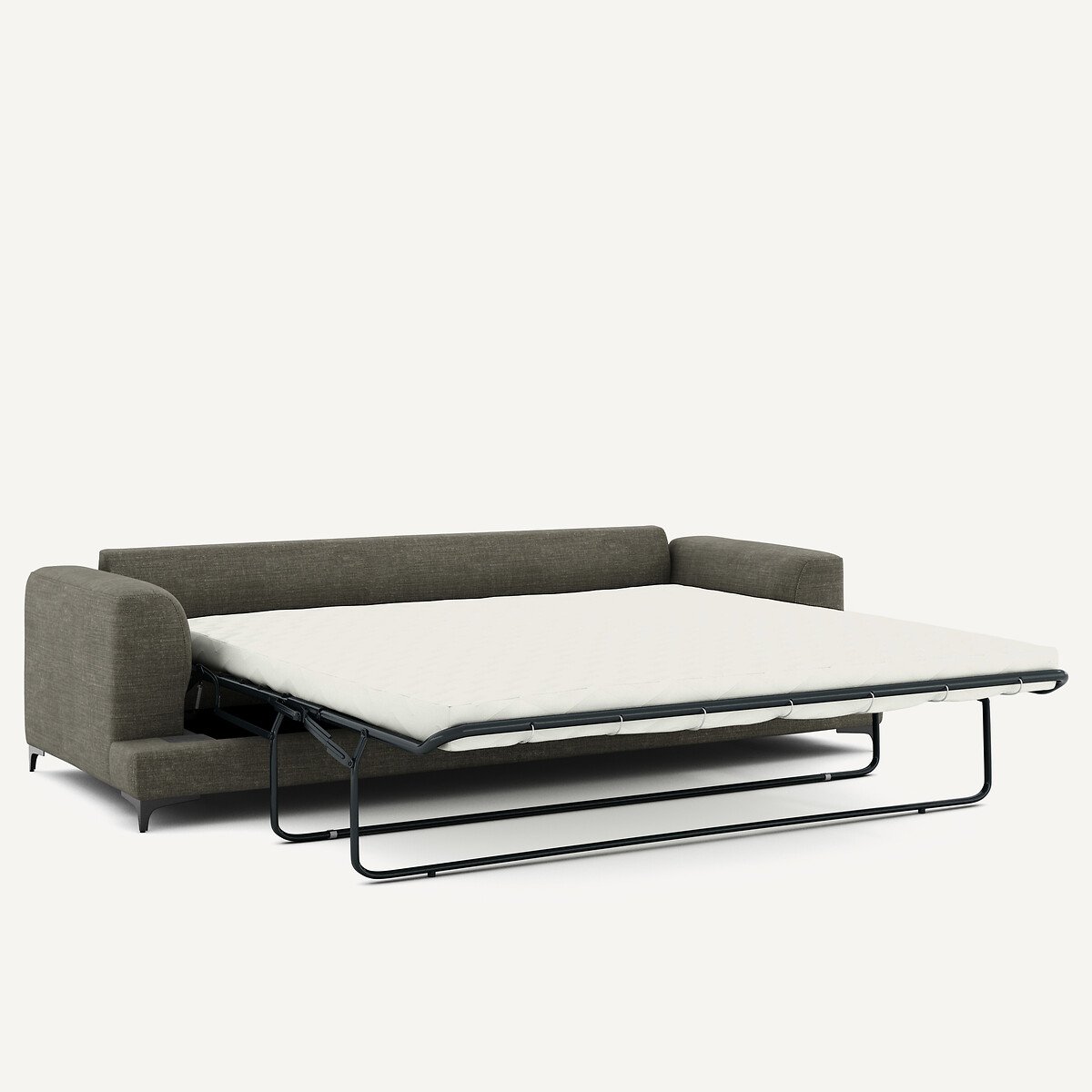 AM.PM<br>Sofá-cama de 4 lugares em linho de algodão, Marsile
