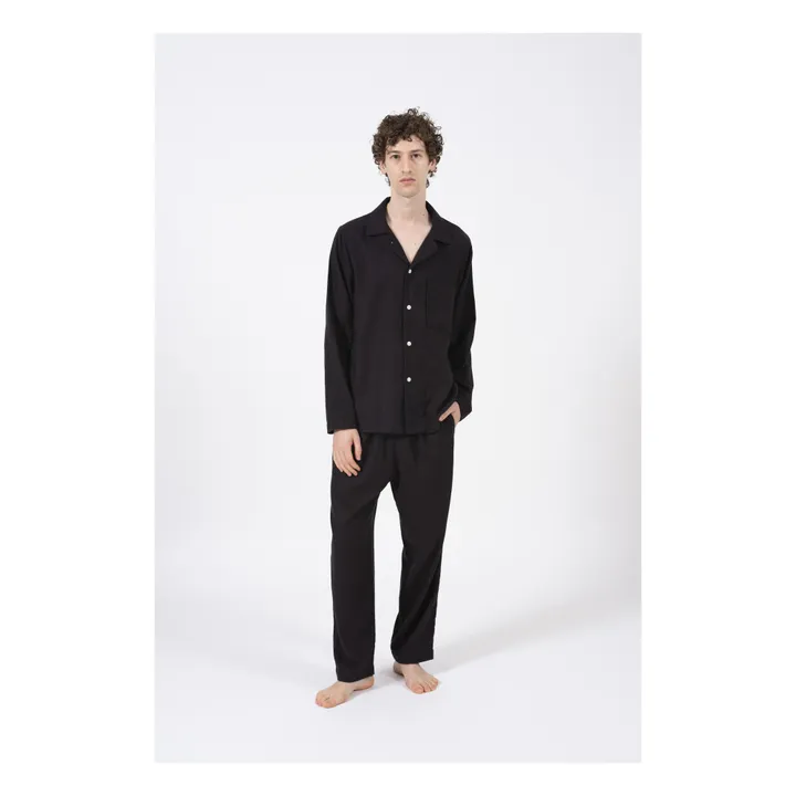 Talc Chemise de Pyjama Aragon | Noir