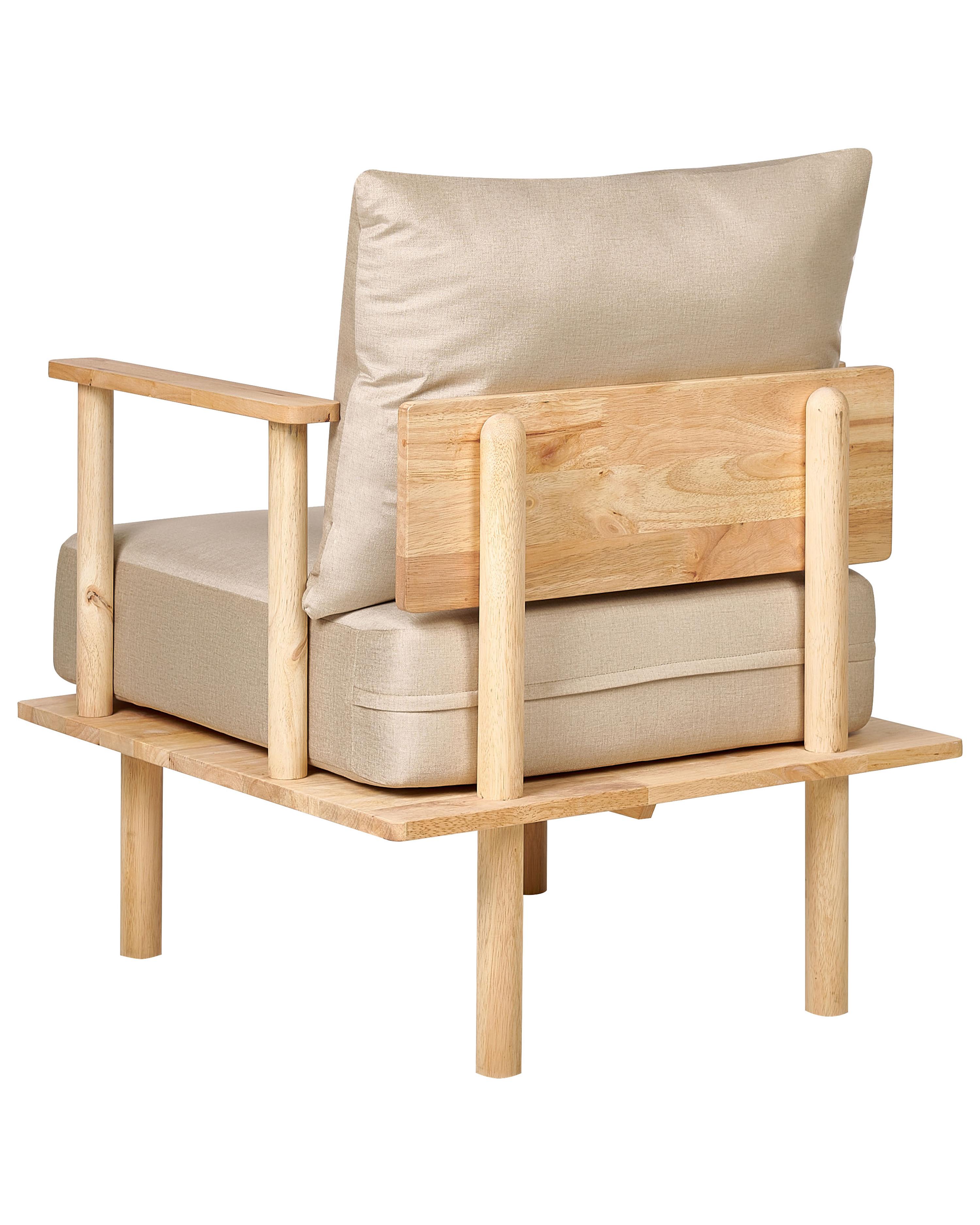 Fauteuil ASKER Stof Zandbeige