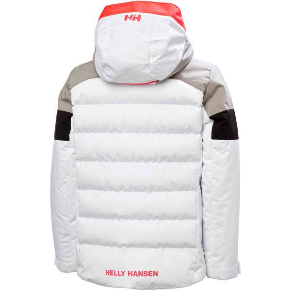 Veste de ski HELLY HANSEN JR DIAMOND JACKET WHITE