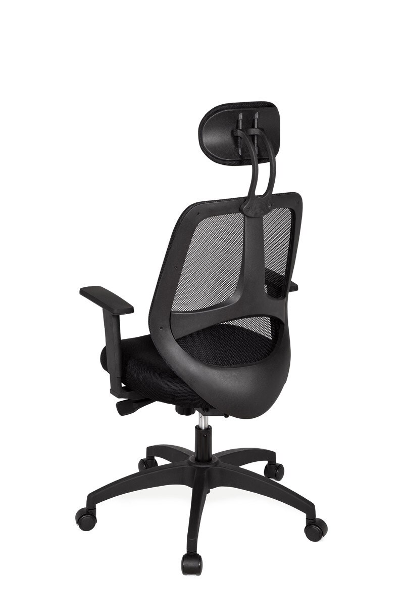 KADIMA DESIGN Ergonomischer Bürostuhl: Synchronmechanik, hochwertige Polsterung, höhenverstellbare Armlehnen, 120 kg Belastbarkeit.