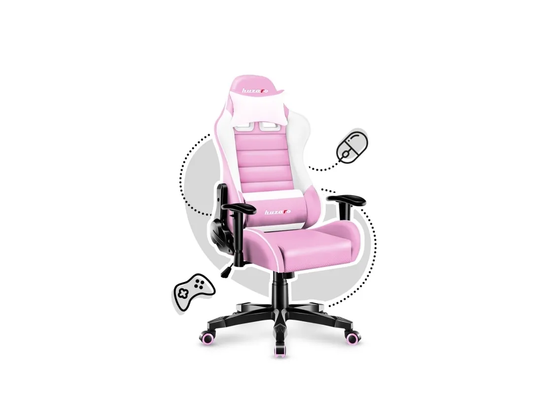 Huzaro Ranger 6.0, Universal gamingstol, 130 kg, Spand (vugge) sæde, Polstret ryglæn, 100 cm, 160 cm