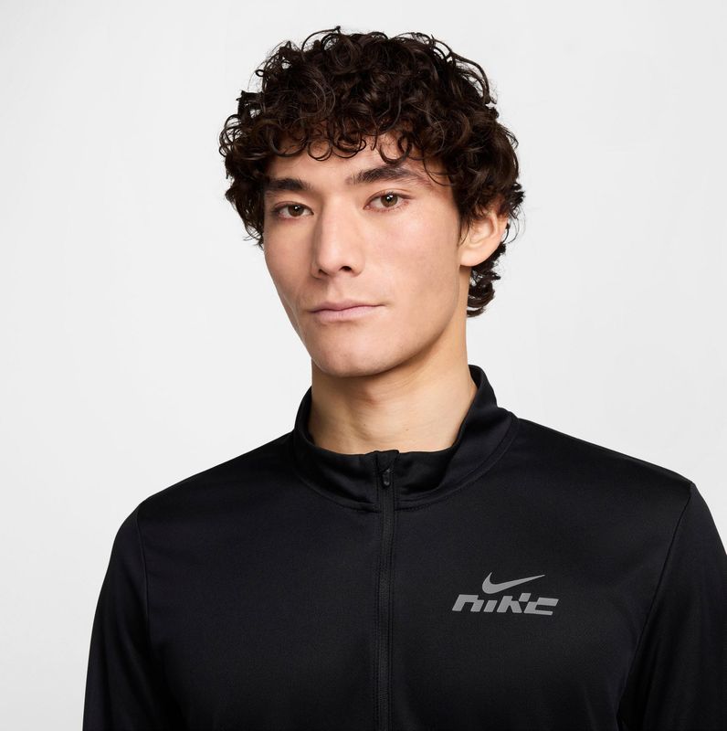 Nike - Pacer Flash - Hardloopsweater - Zwart - Polyester