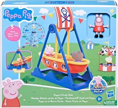 Hasbro Peppa Gris Lekesett Sjørøverkarusell med Figurer