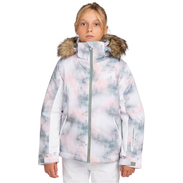 Veste de ski ROXY PIE GIRL SEA PINE MYSTERY FOG