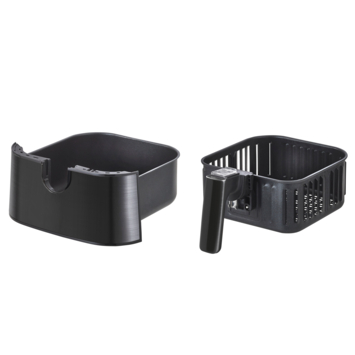 Inventum GF350HLDB - Airfryer - Hetelucht friteuse - 3,5 liter - 1500 watt - Zwart