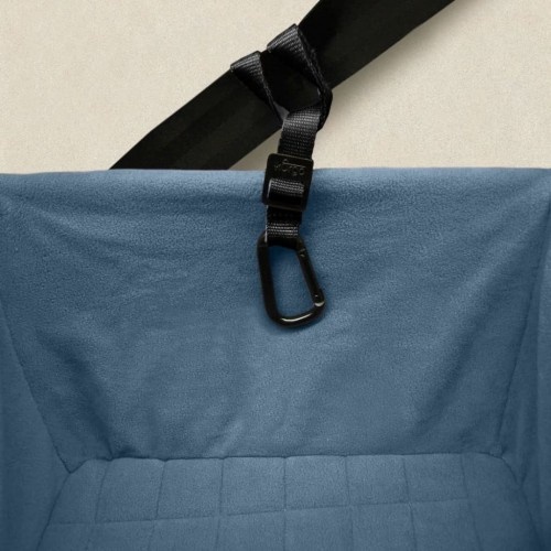 Assento elevatório para cães em carro, preto