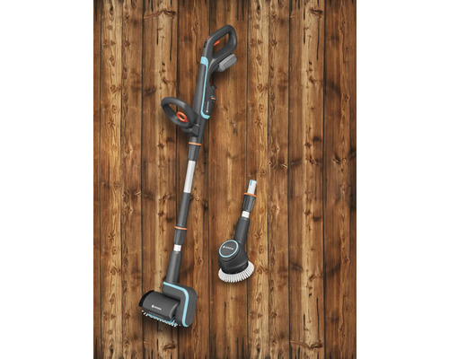 GARDENA AquaBrush Universele 18V Snoerloze Multireiniger (Accu en Oplader Niet Meegeleverd)
