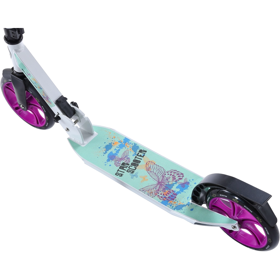 Star Scooter Roller 205mm Cruiser weiß, türkis