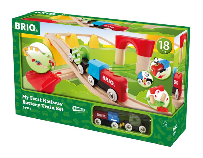 BRIO® Min første Togbane, 25 deler