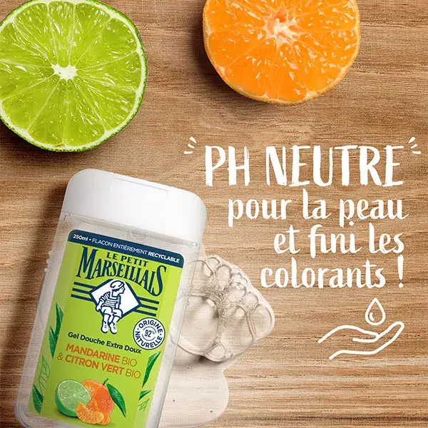 Le Petit Marseillais Gel de Banho Extra Suave Tangerina e Limão 250ml