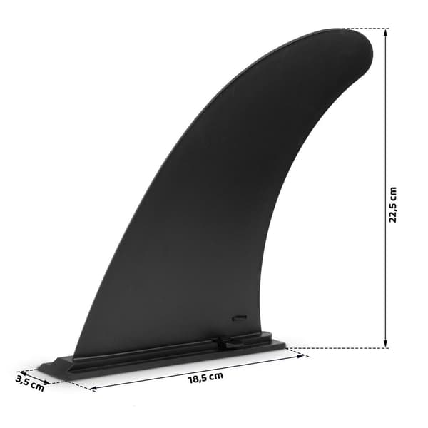 Stabiliseringsfinne for SUP-brett - Svart