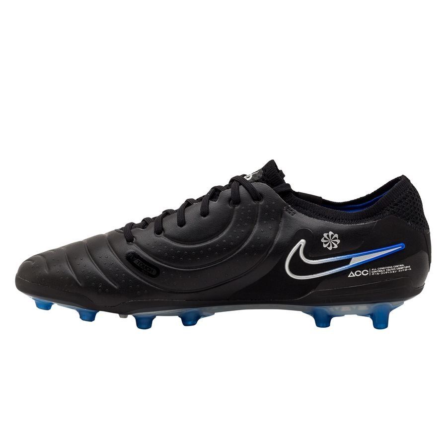 Nike Tiempo Legend 10 Elite AG-PRO Shadow - Noir/Chrome/Bleu