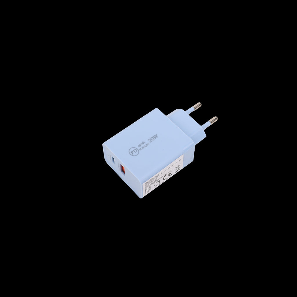 Carregador Com 2 Entradas Usb/Micro Usb