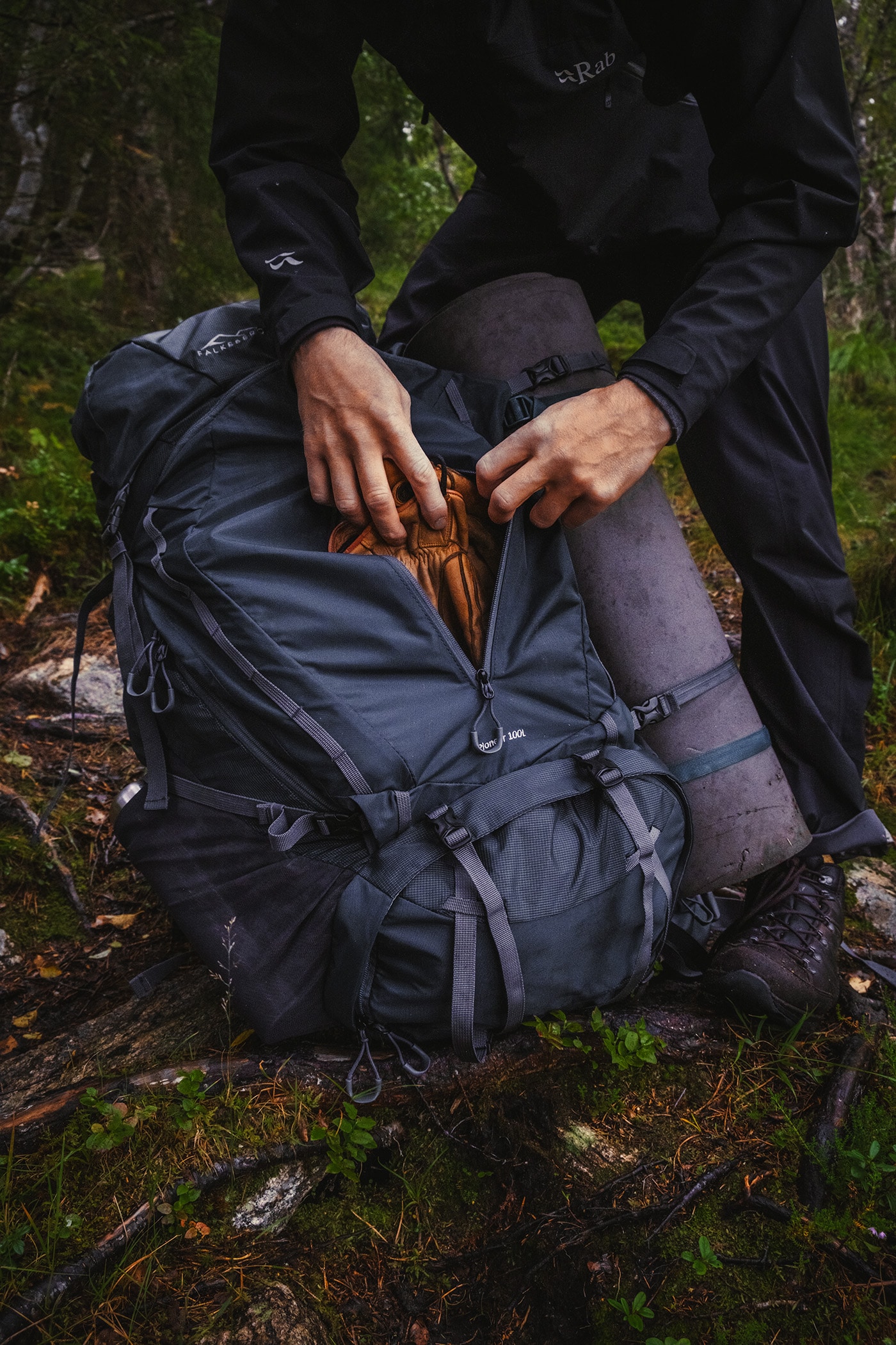 Falkeberg Pioneer 100L<br>Langtursekk i høy kvalitet!