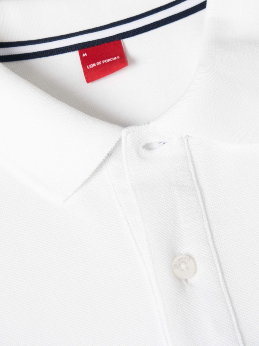 Polo piqué regular fit de algodão