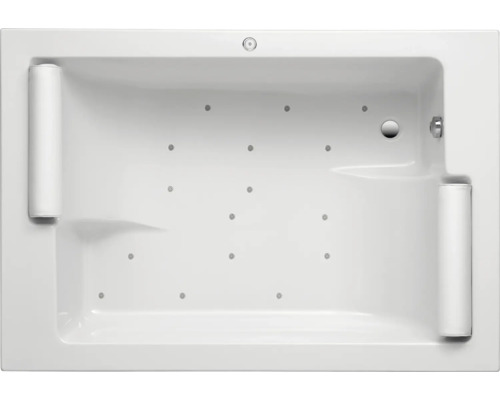 Whirlpool OTTOFOND Bad 135 x 195 cm glanzend wit 59910