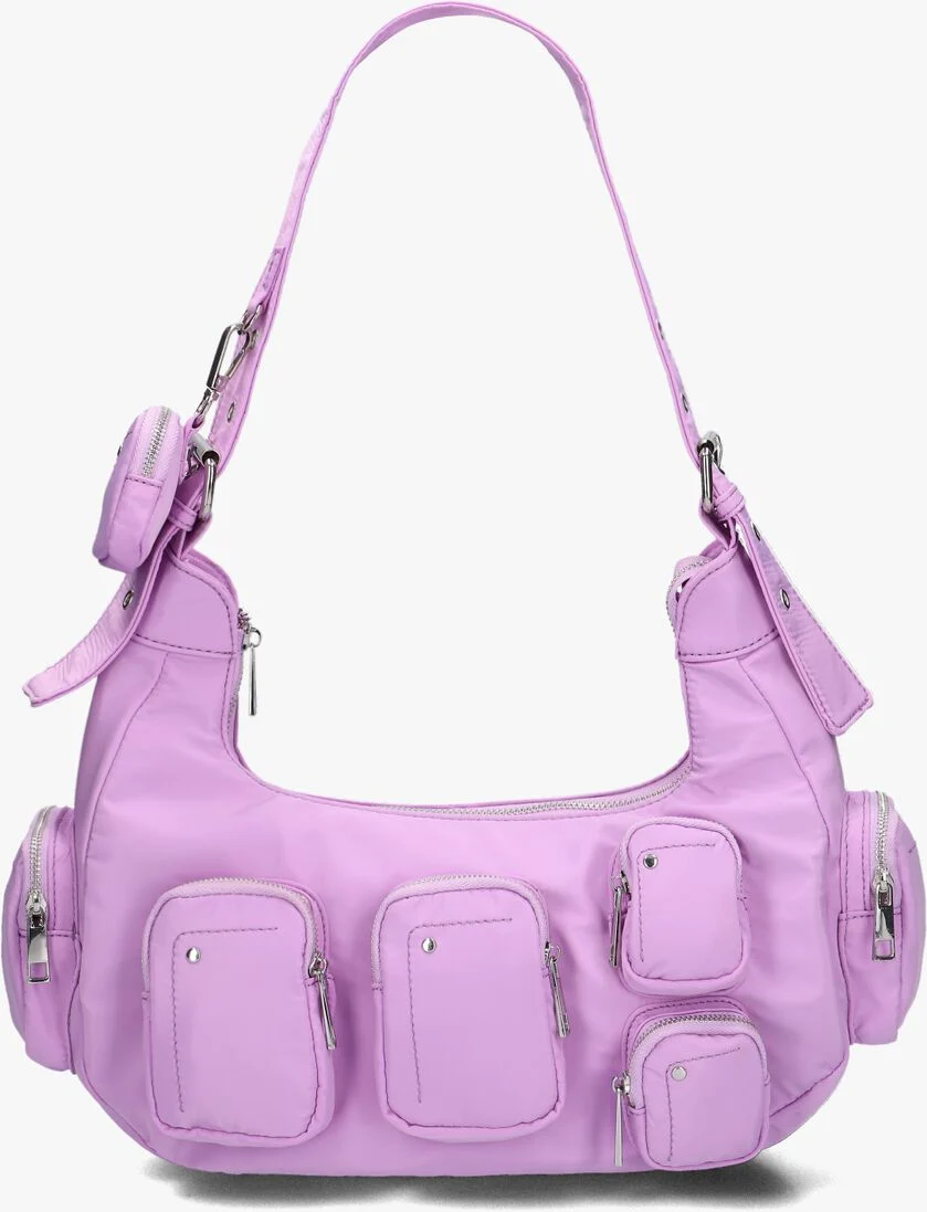 N\u00DANOO paarse n&uacute;noo schoudertas sally pocket recycled nylon