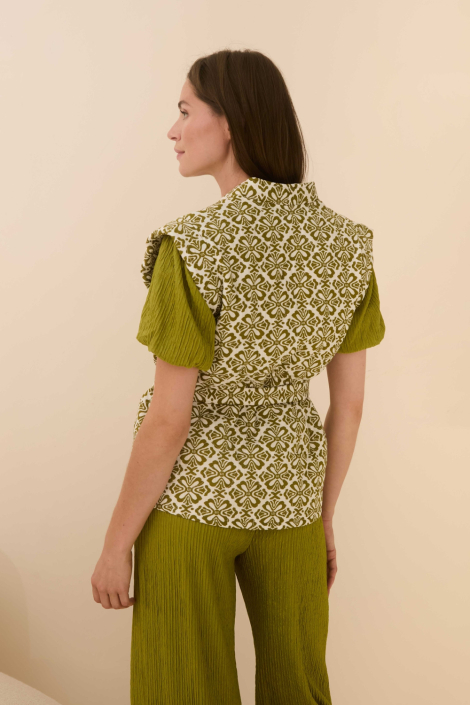 Lofty Manner groene dames gilet