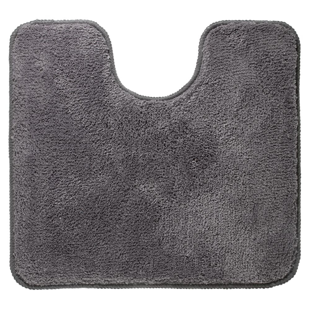 Sealskin Angora toiletmat polyester 55x60cm grijs