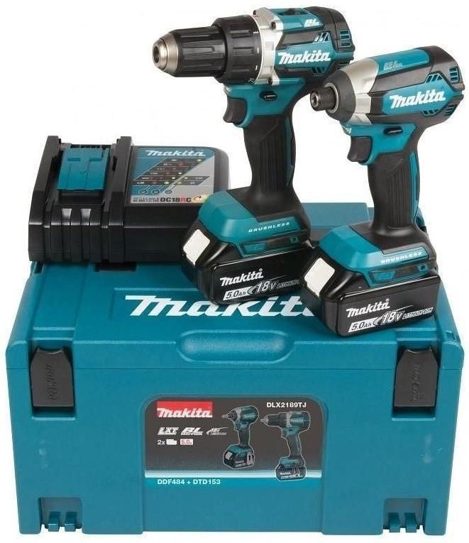 Makita DLX2189TJ Accu Schroefboormachine & Slagschroevendraaier Combiset