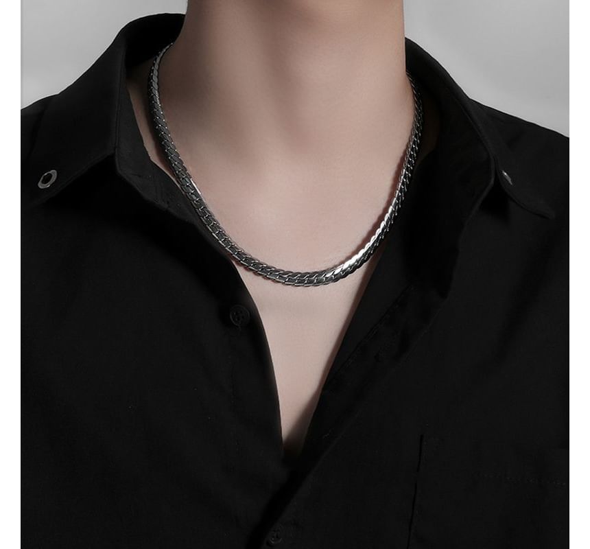 Lilafey - Slangenketting