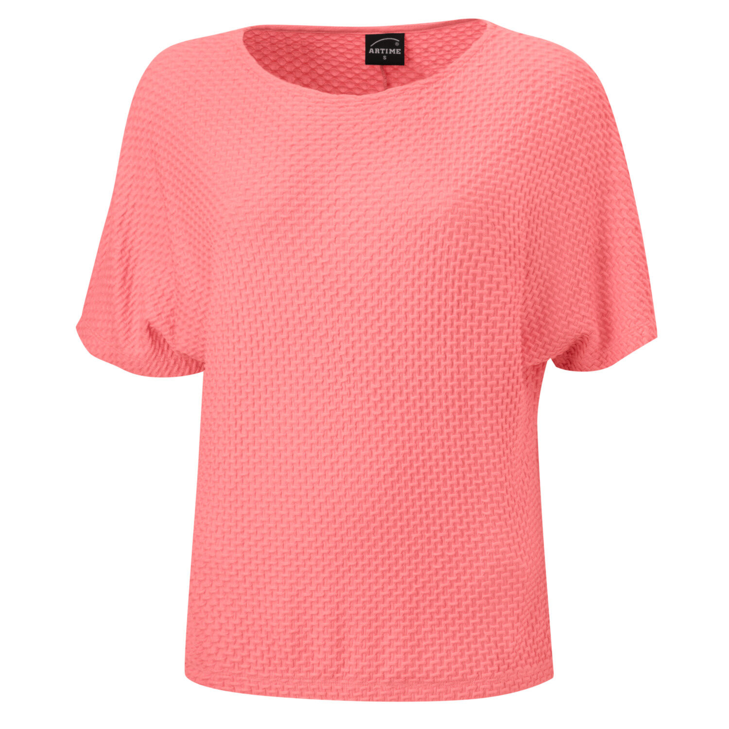 Luftiges Damen T-Shirt mit Struktur